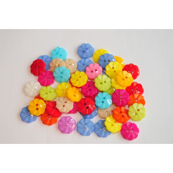 Flower button (NB080)