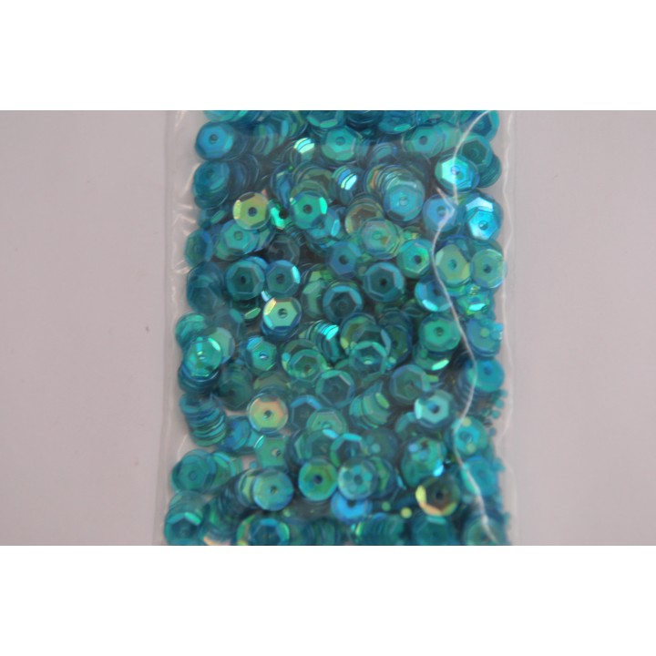 Pailletten rund blau, 5 mm (LO006)