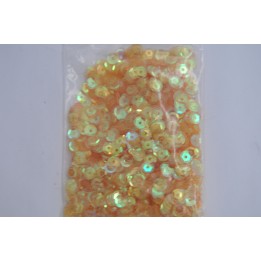 Lovertjes rondjes geel, 5 mm (LO007)