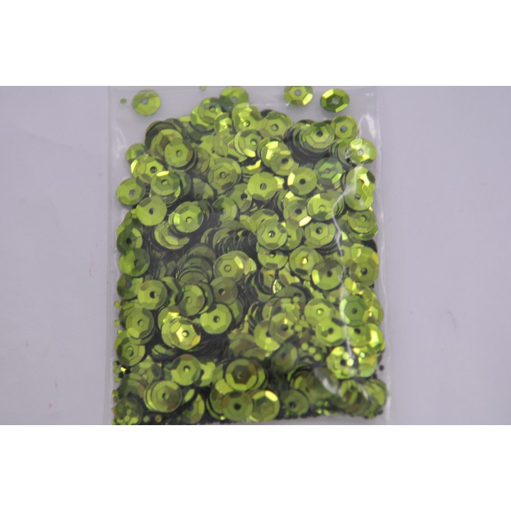 Pailletten rund grün, 5 mm (LO009)
