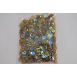 Paillettes rondes transparentes, 5 mm (LO013)