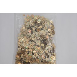 Paillettes rondes or scintillantes, 3 mm (LO015)