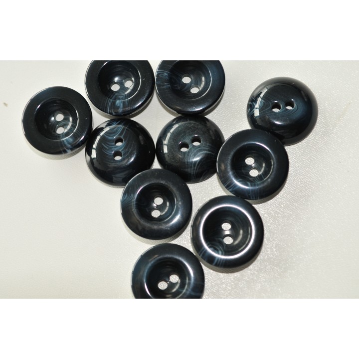 Blue, 2 holes, 22.5 mm (OK059)