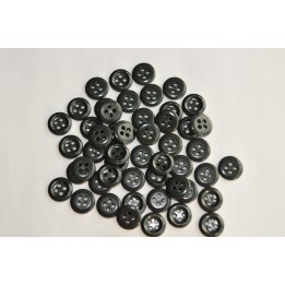 Dunkelgrau, 4 Löcher, 10 mm (OK001)