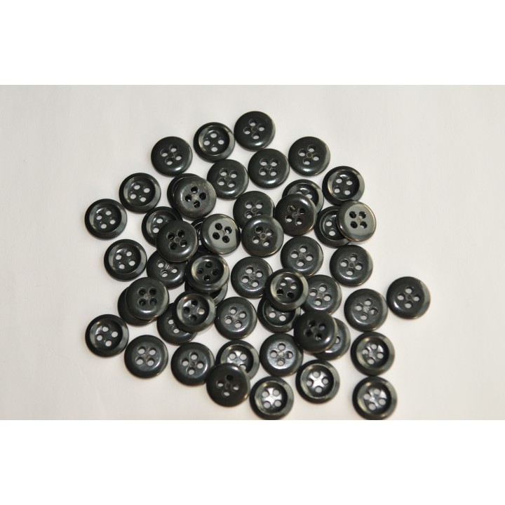 Dunkelgrau, 4 Löcher, 10 mm (OK001)