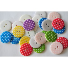 W01395 Stippel knoop 23mm.