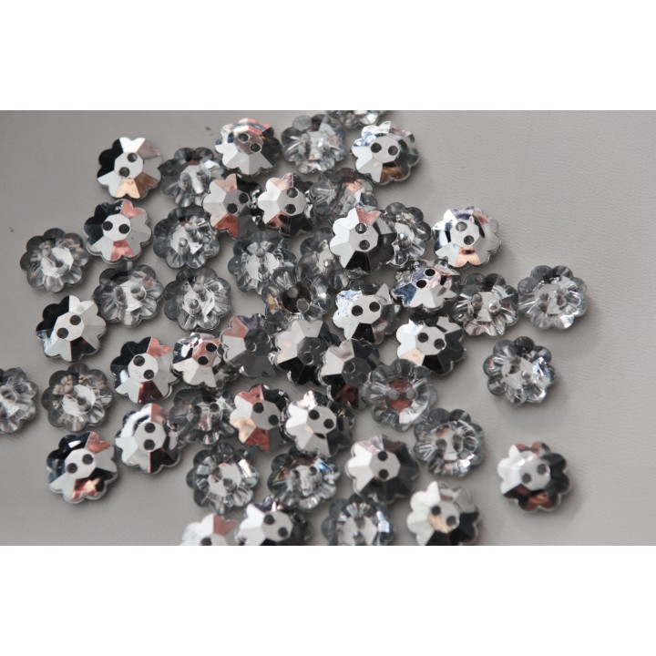 Blümchen, Swarovski-Optik (NB035)